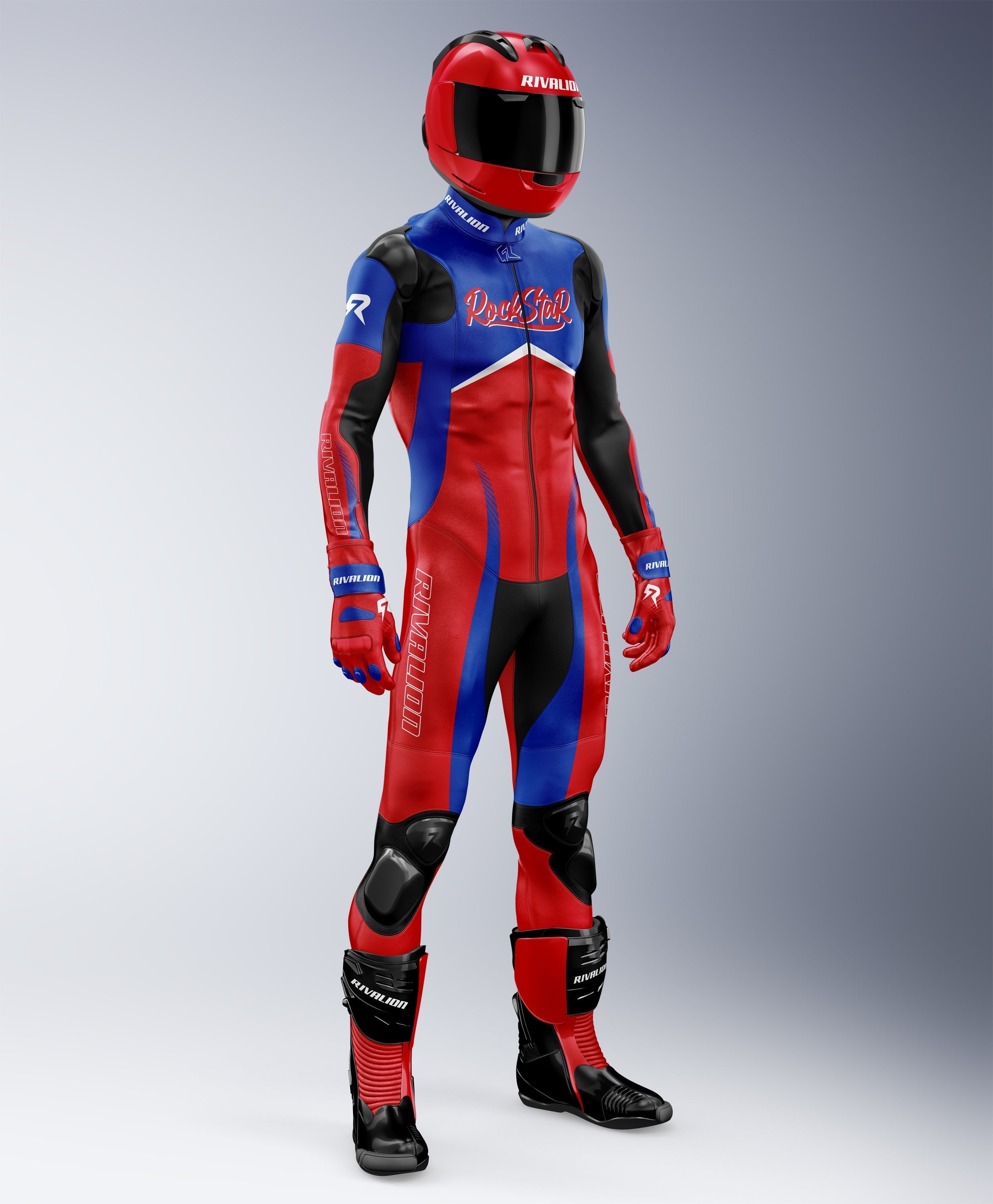 Honda CBR Motorcycle Men Leather Racing Suit