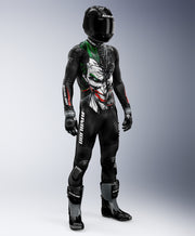 Joker and Venom Motorcycle Men Leather Racing Suit