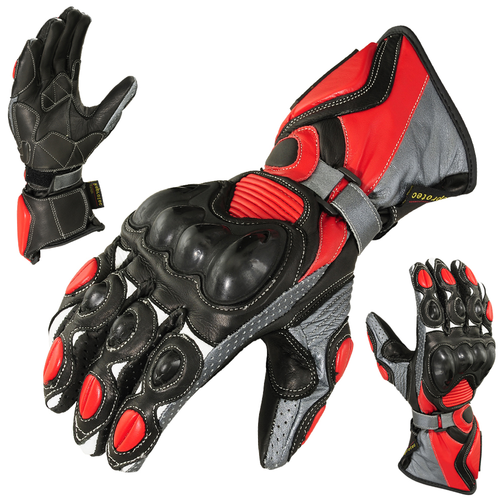 Rules Breaker Motorcycle Men Leather Gloves