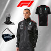 2024 Lewis Hamilton AMG F1 jacket, F1 free t-shirt, free neck gator, free bag