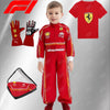 Ferrari Influenced Racing Personalized costume for kids Birthday outfit Halloween costume