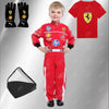 Ferrari Influenced Racing Personalized costume for kids Birthday outfit Halloween costume
