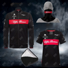 2024 Alfa Romeo F1 jacket, F1 free t-shirt, and free neck gator